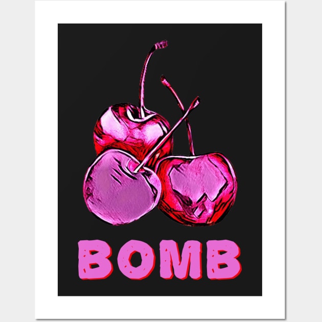 Cherry Bomb Wall Art by MosaicTs1